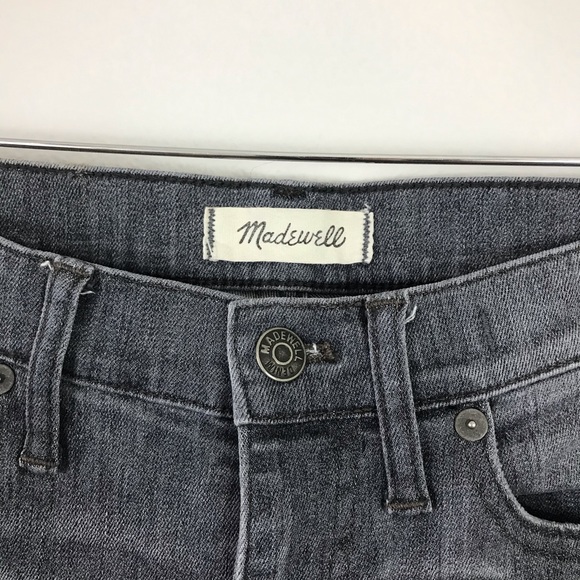 Madewell 27 9in High Riser Skinny Jeans Gray - Picture 4 of 8